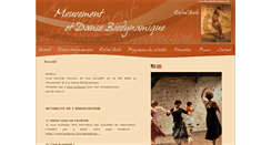Desktop Screenshot of dansebiodynamique.com